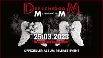 Die legendäre Depeche Mode & 80er Party im Nachtwerk Karlsruhe mit DJ Gillian. Die großartigen Songs von Depeche Mode, die kultigsten Hits aus den 80ern und die beliebtesten Pop & Wave Klassiker. Offizieller Memento Mori Album Release Event.